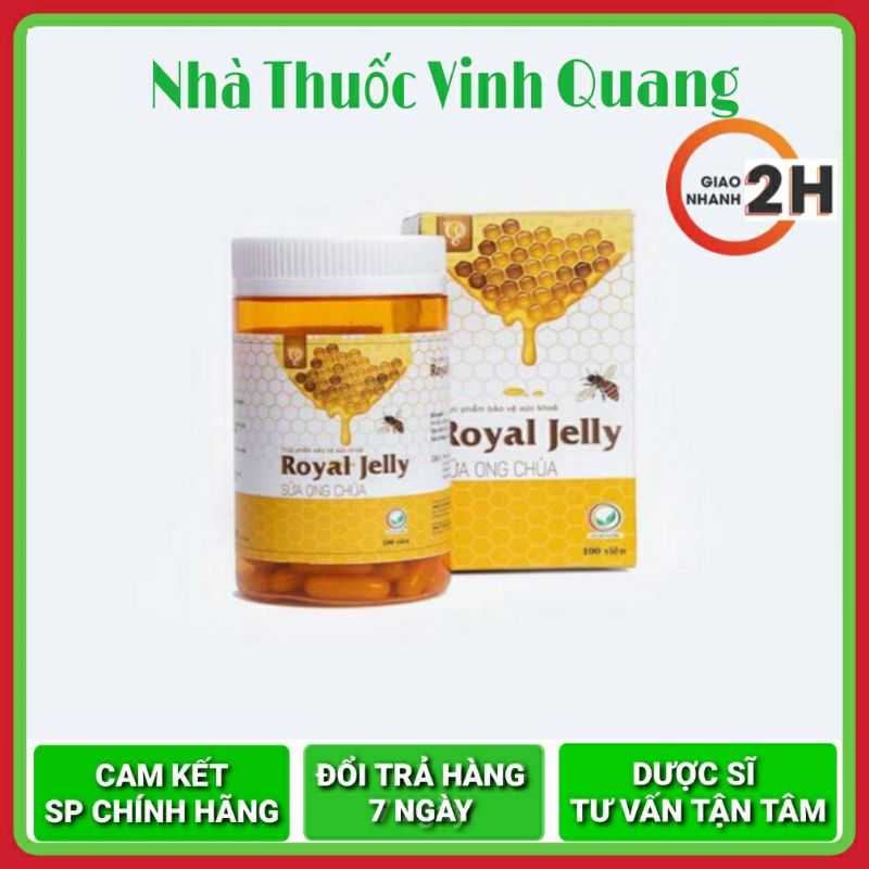 Viên sữa ong chúa Schon Royal Jelly 100 viên [SP Chính Hãng]