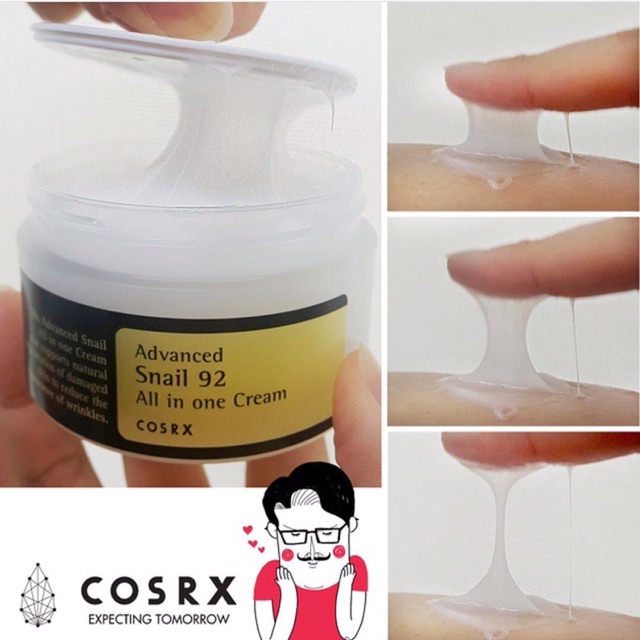 Kem dưỡng COSRX Advanced Snail 92 All In One Cream
