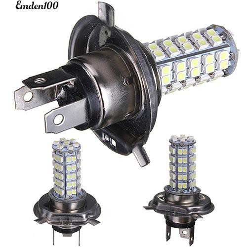 Đèn Led H4 68Smd 310Lm Ánh Sáng Trắng Cao Cấp Cho Xe Ô Tô