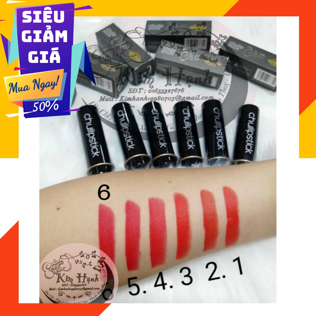 SON CHU LIPSTICK THỎI [ Mẫu Mới 2018 ]