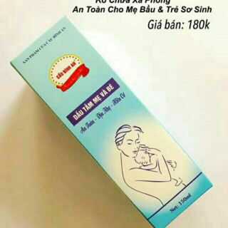 Dầu tắm hữu cơ  mẹ và bé cầu bình an
