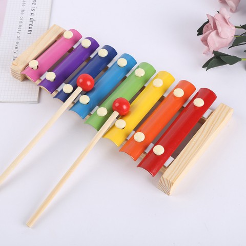 Đồ chơi đàn gõ màu sắc Piano Xylophone với 8 thanh nhạc giúp bé phát triển tư duy âm nhạc