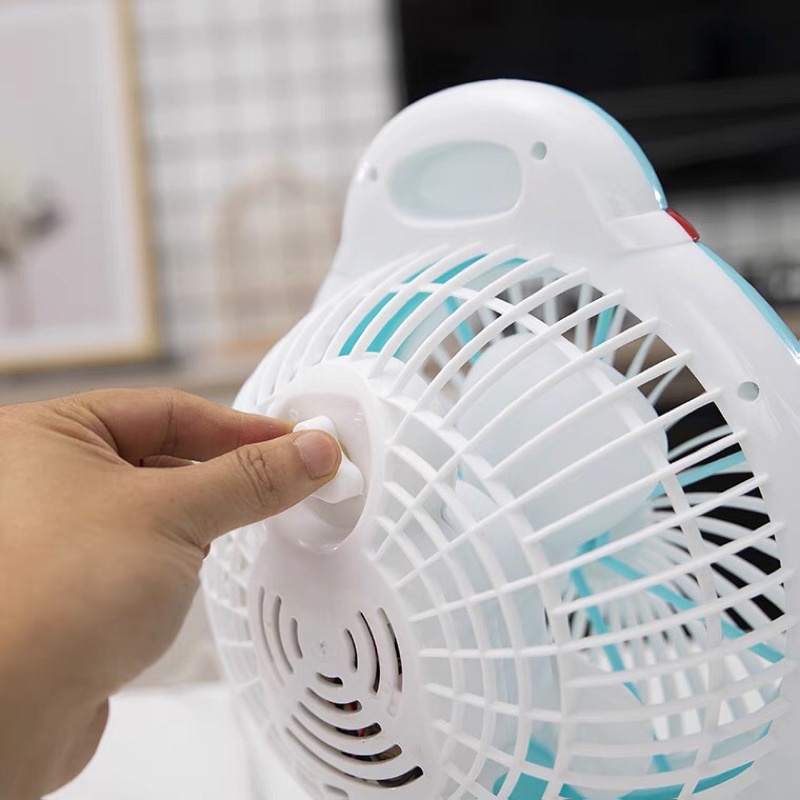 Quạt Mini Hình Thú Để Bàn Ngộ Nghĩnh 2 Chế Độ Gió,Trọng lượng nhẹ dễ mang theo - Quạt Mini Để Bàn Siêu Đáng Yêu
