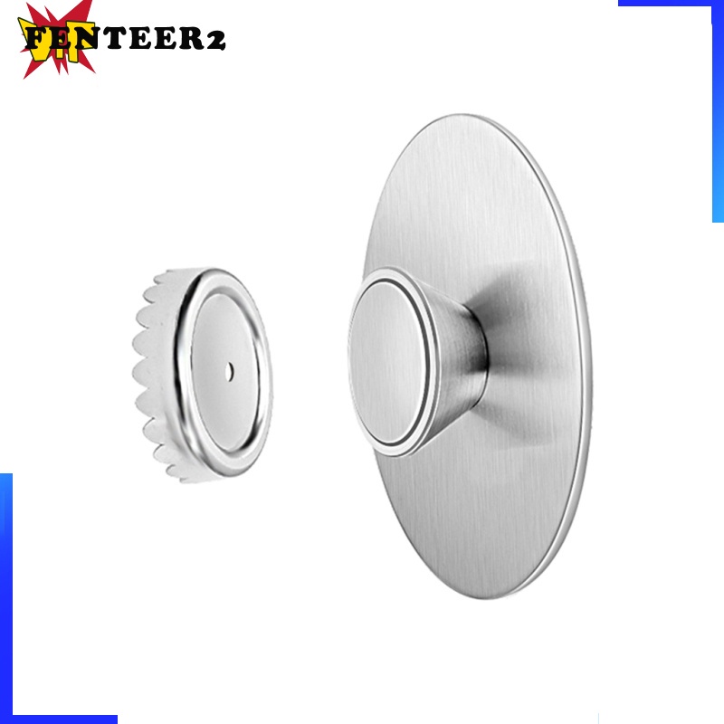 ◘❉ Móc Treo Xà Phòng Hút Nam Châm Bằng Thép Không Gỉ Mới