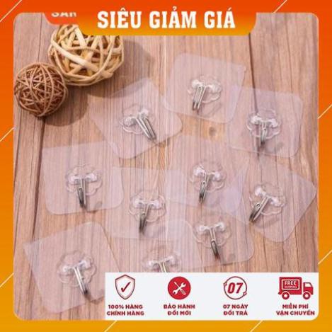 [CHÍNH HÃNG] [Xả kho cắt lỗ - giá 1k FreeShip] Móc treo dán tường chịu lực siêu chắc, móc dính tường