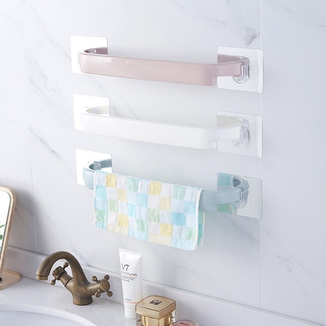 Thanh dán treo khăn mặt đa năng dài 45cm