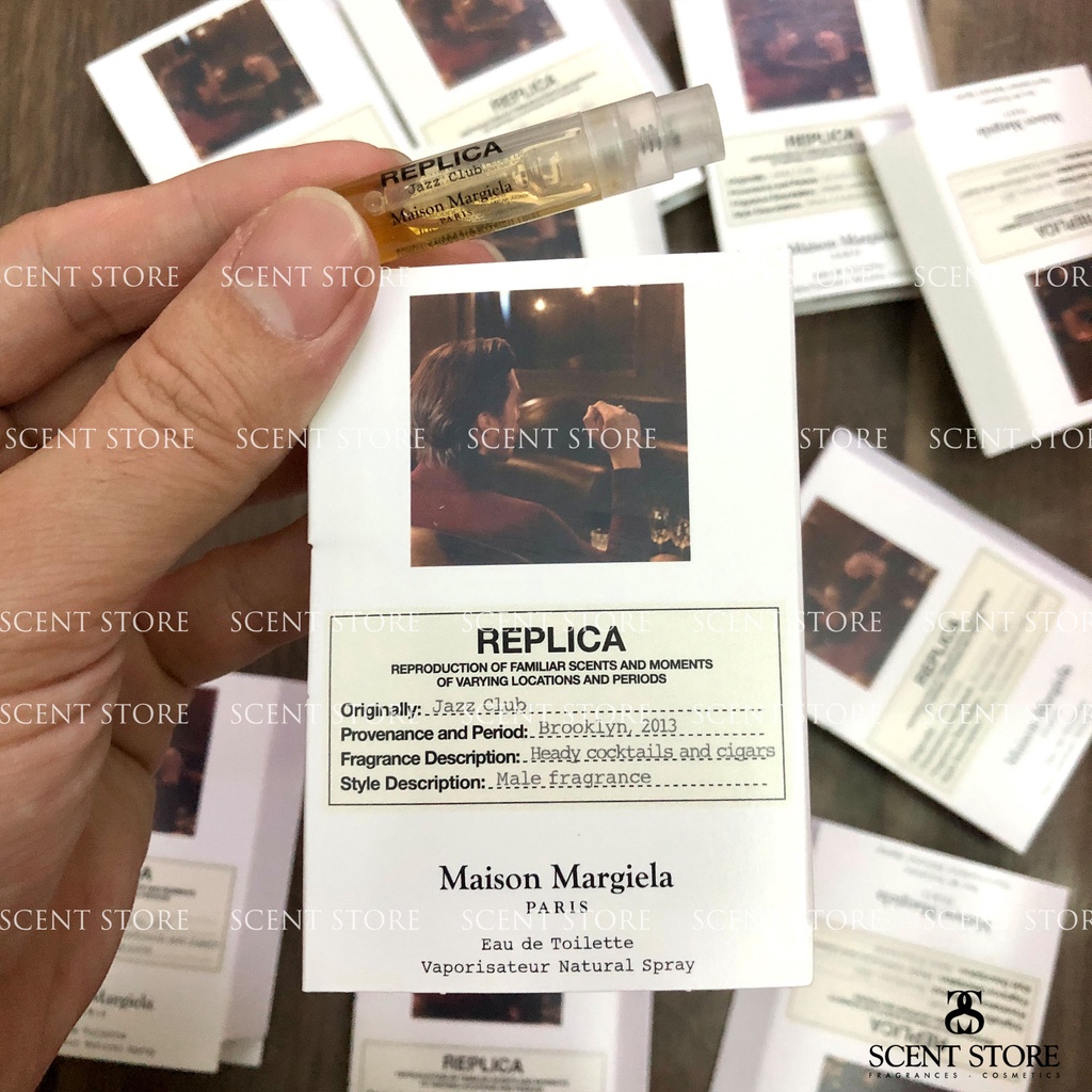 Scentstorevn - Vial chính hãng nước hoa Maison Margiela Replica Jazz Club [1.2ml]