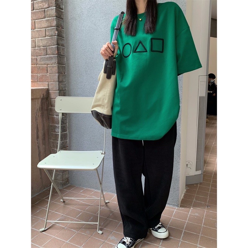 Áo phông hình vuông tròn tam giác TT11