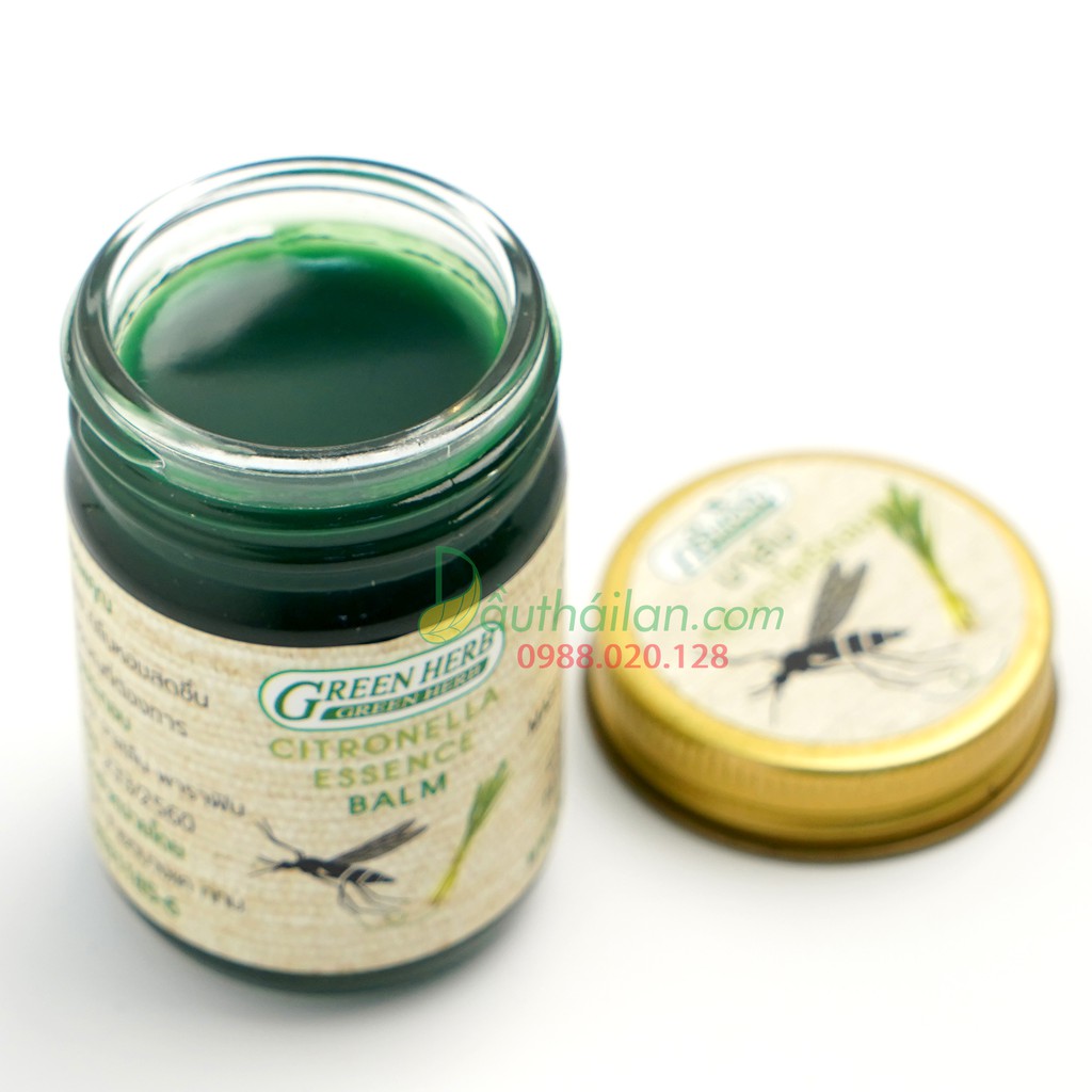 Dầu cù là chống muỗi Green Herb - CITRONELLA MOSQUITO REPELLENT BALM