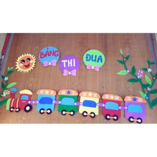 Bộ đoàn tàu  rời dài 2m