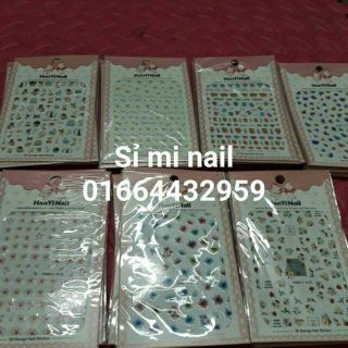 Hình dán móng trang trí làm nail 3d art
