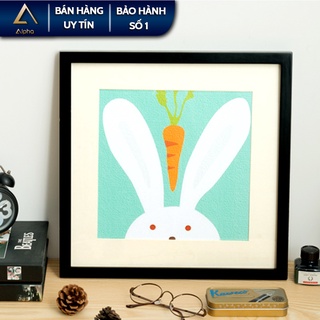 Khung ảnh vuông Alpha, khung tranh 30x30