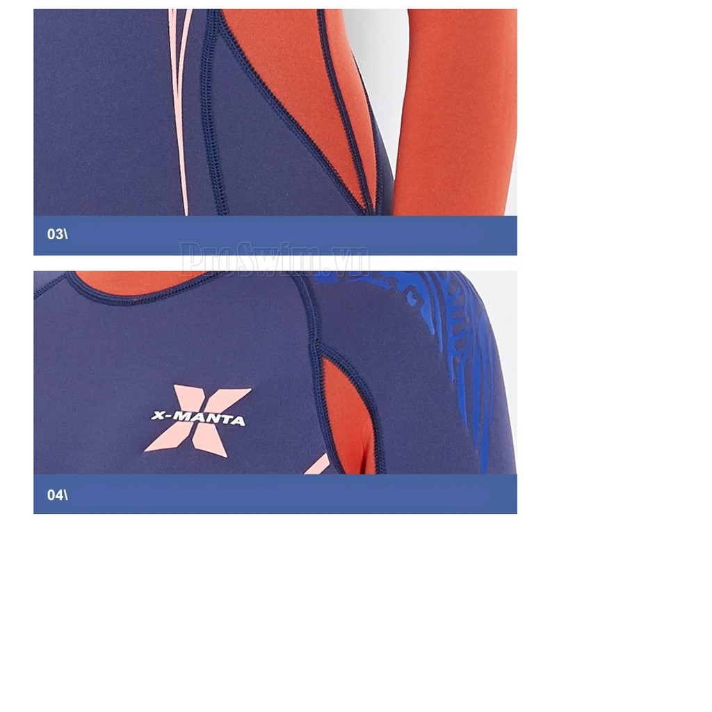 Bộ đồ Bơi Lặn Giữ Nhiệt Nữ Dày 3mm Wetsuit  WS81 | BigBuy360 - bigbuy360.vn