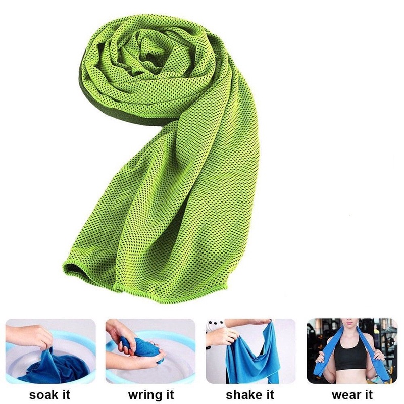 Khăn Làm Mát Tức Thì Plus Size Cho Người Tập Thể Thao