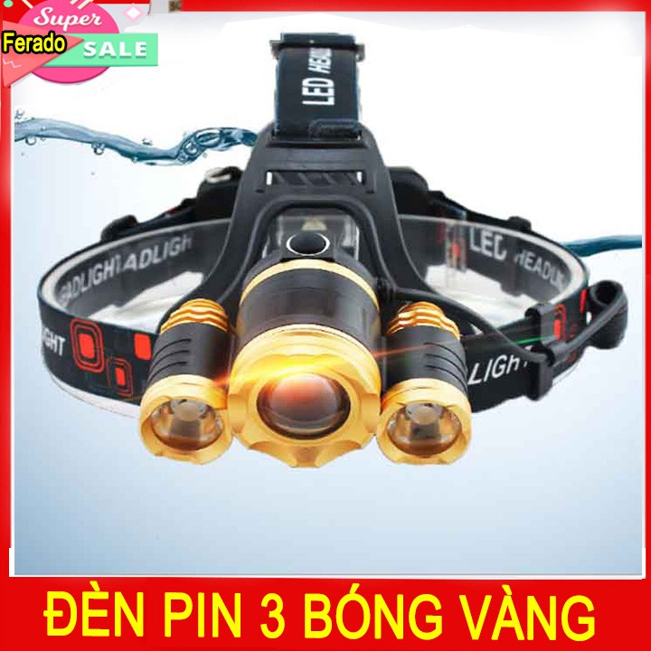 Đèn đội đầu 3 bóng