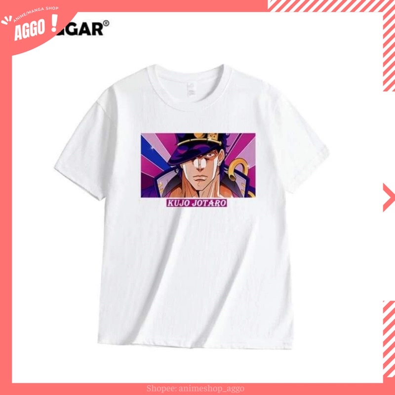 Áo Phông In Hình JoJo 's Bizarre Adventure Nam Nữ  Cá Tính