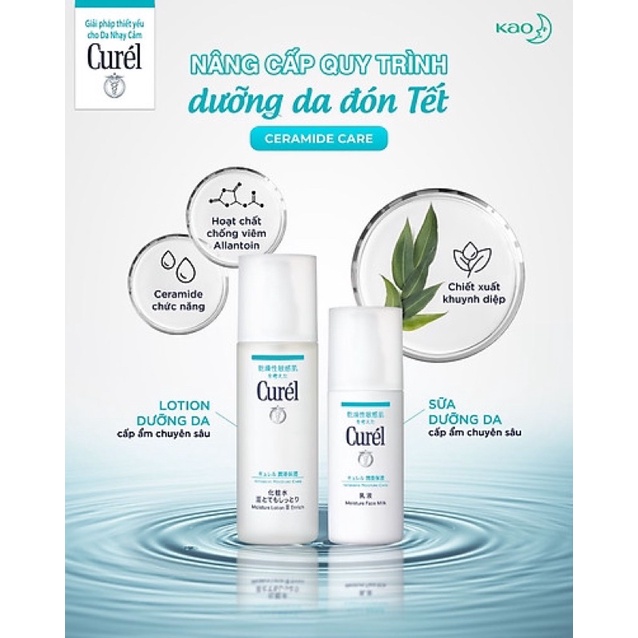 Lotion Dưỡng Da Cấp Ẩm Chuyên Sâu I Curel Intensive Moisture Care Lotion I Light (150ml)