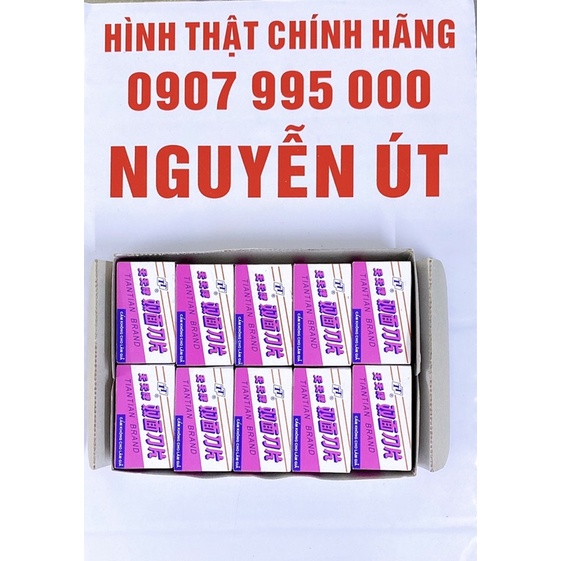 Lưỡi lam tiantian hộp 200 lưỡi