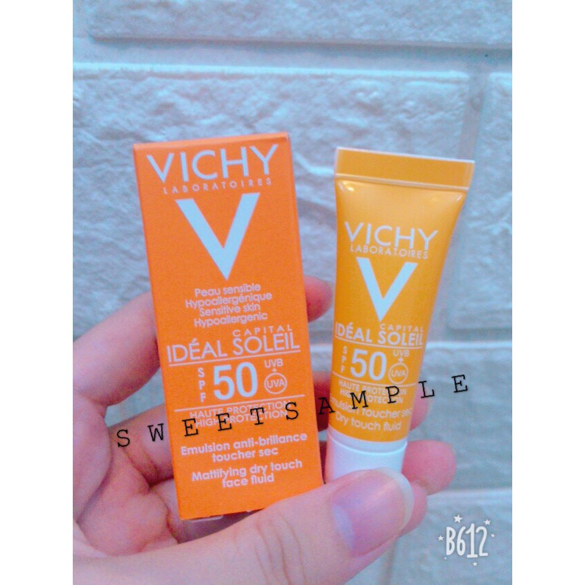 Tuýp mini Kem chống nắng vichy 3ml