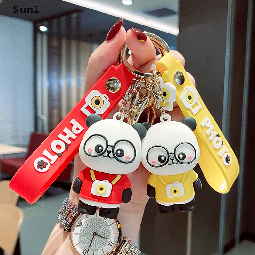 Máy Ảnh Gấu Trúc 3D Dễ Thương