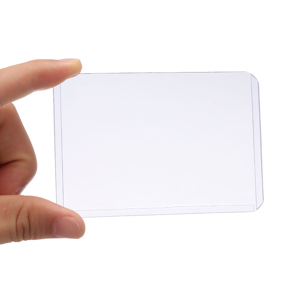 Set 10 bao nhựa trong suốt đựng thẻ thể thao tiện lợi