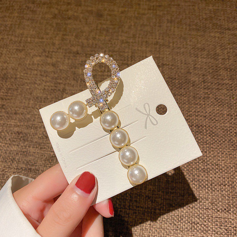 Kẹp tóc thiết kế kiểu hình học thời trang dành cho nữ