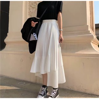 VXL 030 - CHÂN VÁY XẾP LY XÒE ĐUÔI CÁ