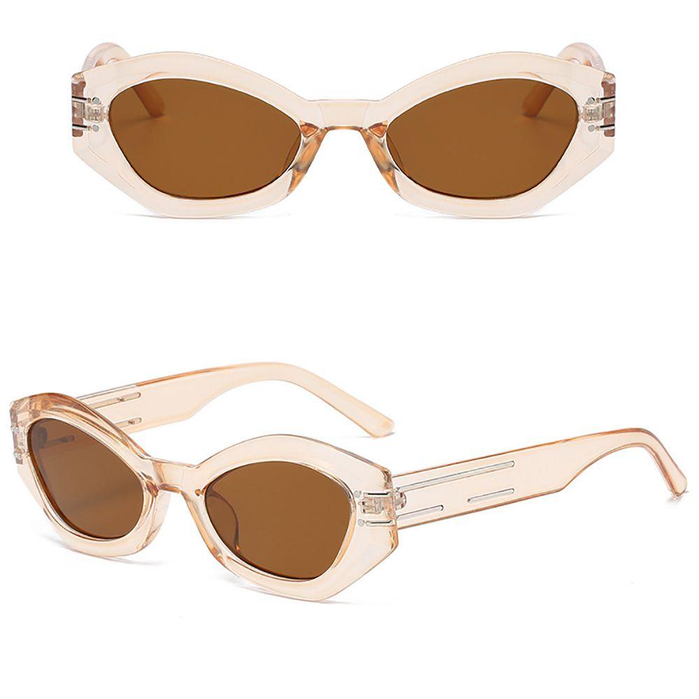 Kính Mát Mắt Mèo Phong Cách Punk Vintage Cá Tính Cho Nam Và Nữ