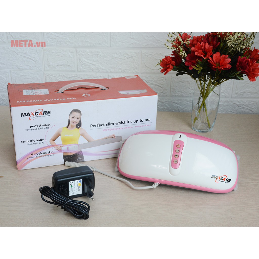 Đai massage Giảm Béo Bụng Maxcare Max 626 - Đốt Cháy Mỡ Thừa Vùng Bụng ,Trả Lại Eo Thon Như Thời Còn Son