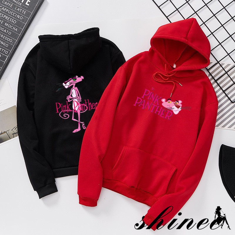 Áo hoodie in hình báo hồng dễ thương