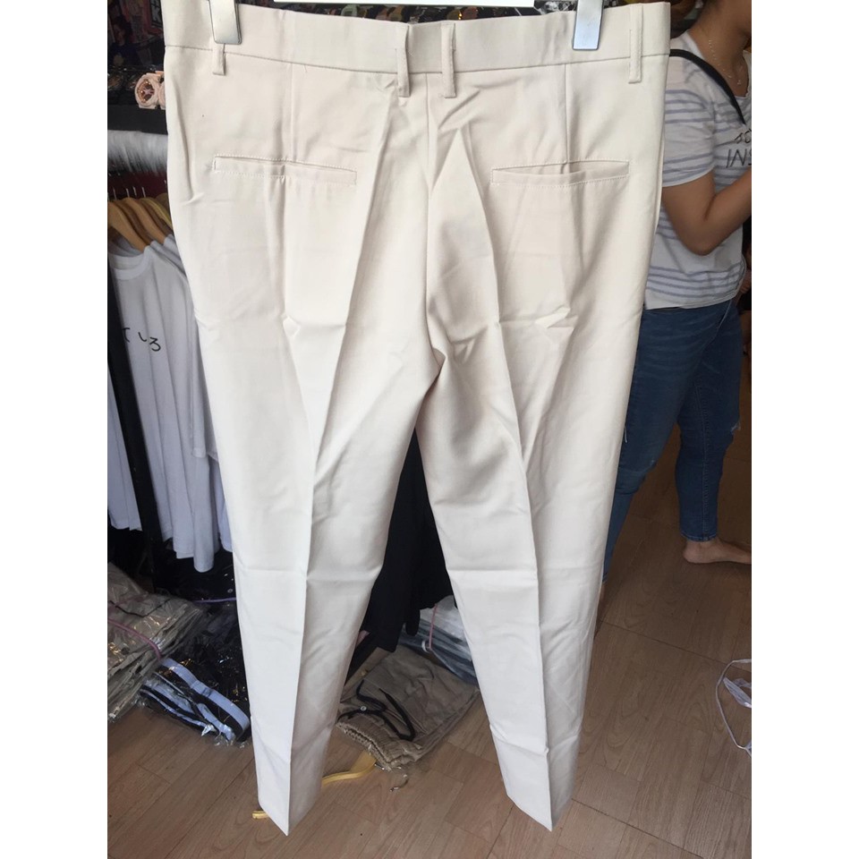 Quần tây nam ống suông đen xám be unisex - Quần âu nam đẹp lưng cao cao cấp Hàn Quốc công sở năm 2020 | Valu Store | BigBuy360 - bigbuy360.vn