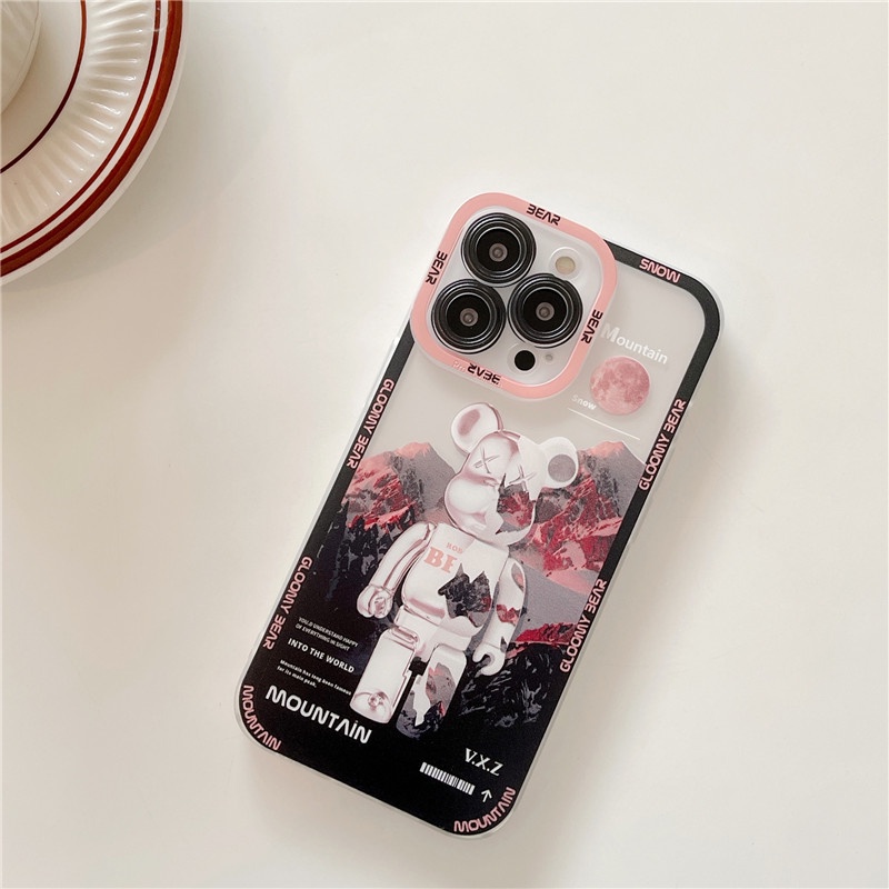 Ốp Điện Thoại Silicon Mềm In Hình Gấu Thích Hợp Cho Iphone 7plus 8p 8+ X Xr Xs X Max 13 Pro Max 12 Pro 11 Pro Max