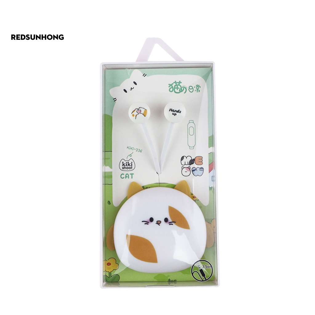 Tai Nghe Nhét Tai RSH.z Có Dây 3.5mm Chống Ồn Phong Cách Thể Thao Cho Nữ