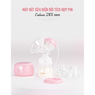 Máy hút sữa điện đôi Cmbear ZRX-0628