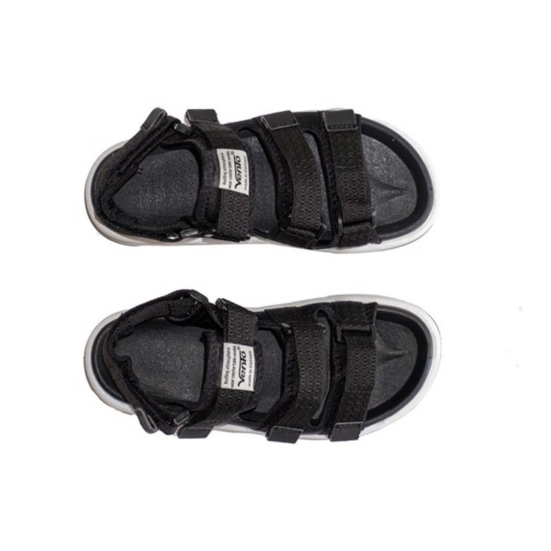 [Đen Trắng ] Giày Sandal Nam Vento Hàng VNXK Cao Cấp NV1001XD Đế Cao 2.5cm