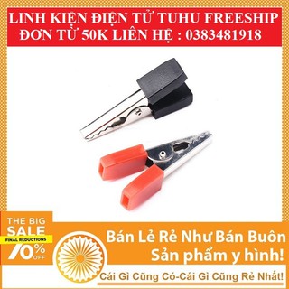 Bộ 2 kẹp cá sấu 35mm - 10a