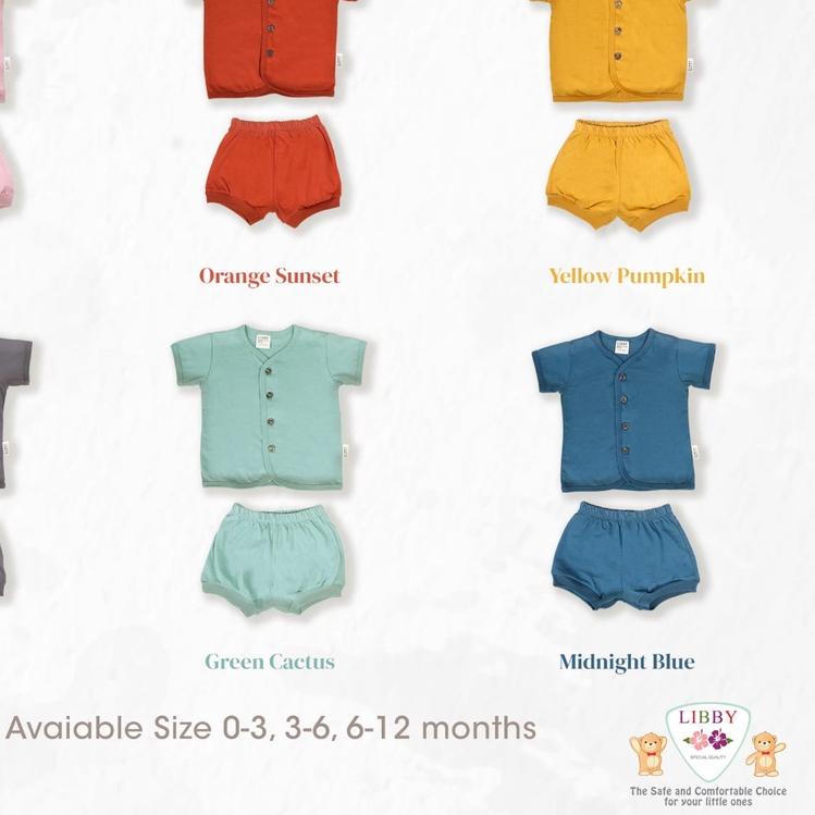 ➪ Libby SET Đồ Ngắn Dòng Màu Đất Thoải Mái K. Quần Ngắn Phía Trước (1 Lít / Gói) ☜