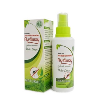 Bình xịt xua đuổi côn trùng . fly@way 60ml ; 100ml