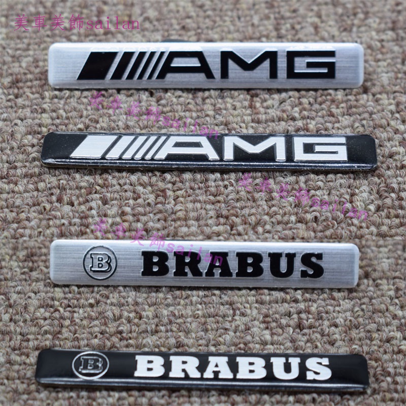 Phù Hợp Nhãn Dán Logo Trang Trí Vô Lăng Xe Hơi Mercedes-Benz Benz AMG