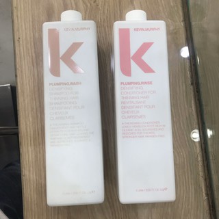 Dầu gội xả cho tóc ít, mỏng, rụng Plumping Kevin.Murphy 1000mlx2