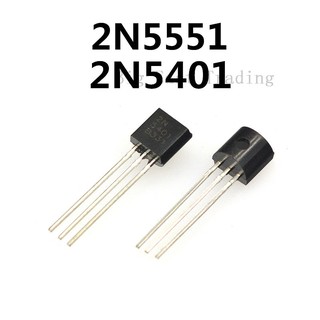 Bộ 200 linh kiện bán dẫn 2n5551 2n5401 5551 5401 to-92