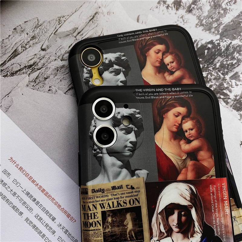 Ốp điện thoại mềm phong cách retro cho iPhone 11 Pro MAX i7 i8 plus XR XS MAX SE 2020 | BigBuy360 - bigbuy360.vn