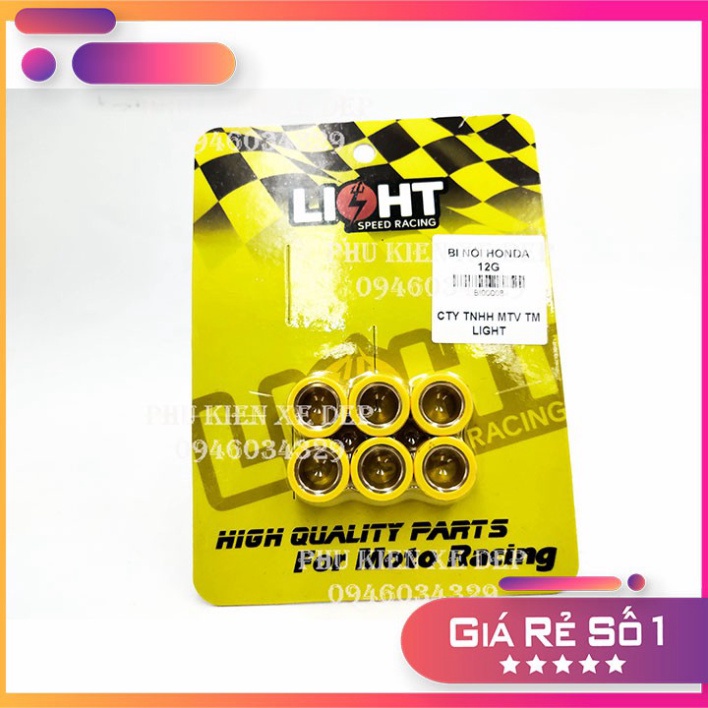Bi nồi LIGHT Vario 125cc ( Bao gồm 10 gram / 11 gram / 12 gram / 13 gram / 14 gram )(BAO ĐỔI TRẢ 100% )