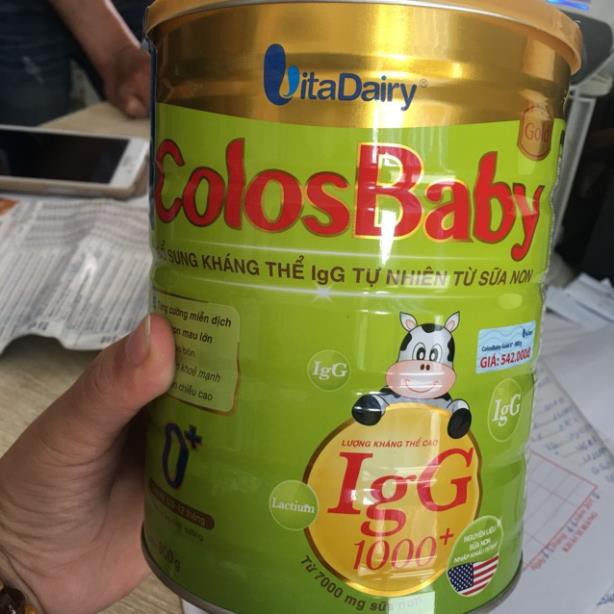 Sữa Colos Baby số 0+, số 1+ loại 800g