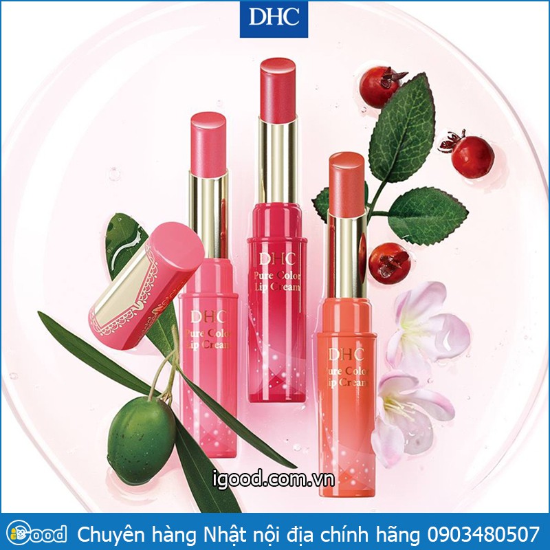 [Mã SKAMA8 giảm 8% đơn 300K] Son Dưỡng Môi DHC Lip Cream 1,5g Nhật Bản chính hãng