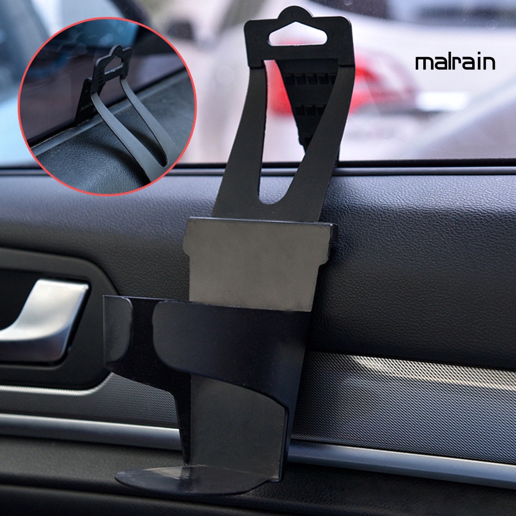 Set 2 Giá Đỡ Bình Nước Màu Đen Gắn Cửa Xe Ô Tô