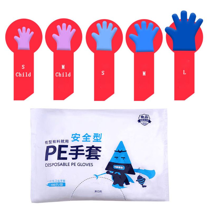 100 Bao Tay Nhựa Dùng Một Lần Tiện Dụng Và Bền