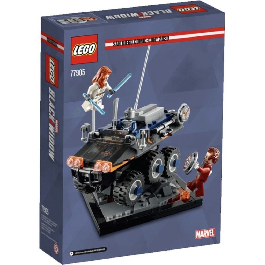 Lego 77905  SDCC Black Widow Taskmaster’s Ambush