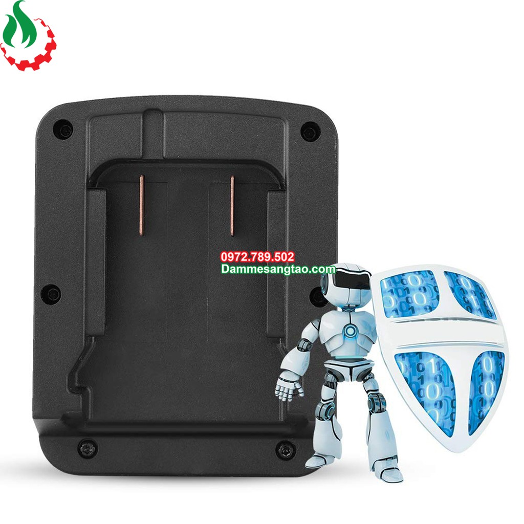 DMST Đế chuyển pin Milwaukee 18V sang máy makita 18V