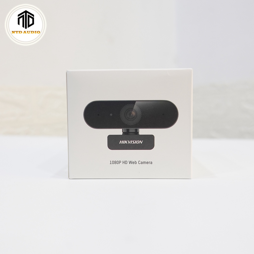 Webcam máy tính HIKVISION DS-U02 FULL HD 1080P | webcam học online tích hợp mic, chuyên dụng cho Livestream làm Online